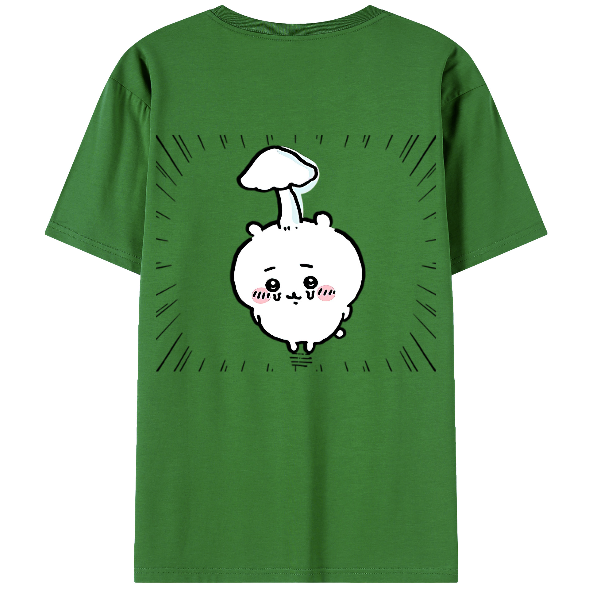 （画像用） ちいかわ ちいかわ Chii-kawa chiikawa レディース半袖Tシャツ(バックプリント)